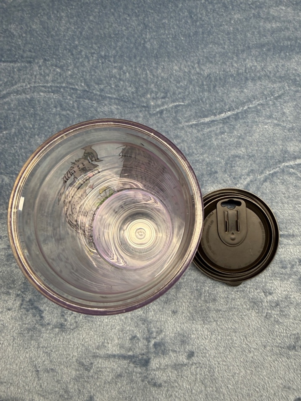 Dog Person Travel Tumbler - Clear with Black Lid - Picture 4 of 4